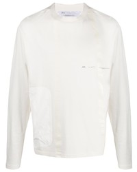 weißes Langarmshirt von Oakley By Samuel Ross