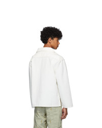 weißes Langarmshirt von Jacquemus