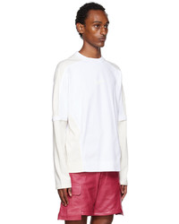 weißes Langarmshirt von Jacquemus