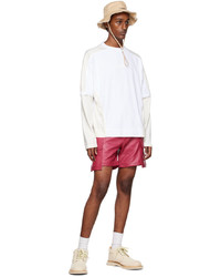 weißes Langarmshirt von Jacquemus