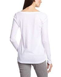 weißes Langarmshirt von Only