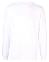 weißes Langarmshirt von Palace