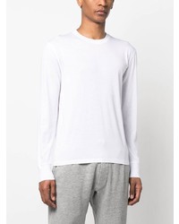 weißes Langarmshirt von Tom Ford