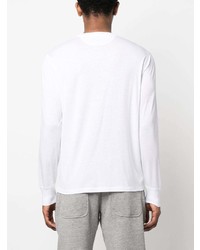 weißes Langarmshirt von Tom Ford