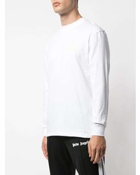 weißes Langarmshirt von Palace