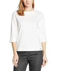 weißes Langarmshirt von TAIFUN by Gerry Weber