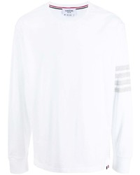 weißes Langarmshirt von Thom Browne
