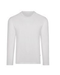 weißes Langarmshirt von Trigema