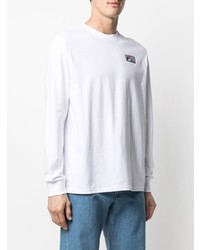 weißes Langarmshirt von Fila