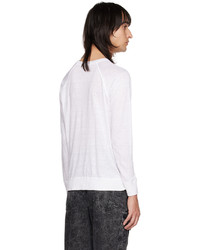 weißes Langarmshirt von Isabel Marant