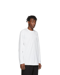 weißes Langarmshirt von Y-3