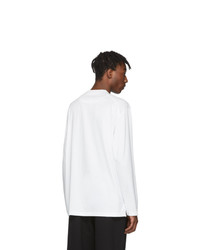 weißes Langarmshirt von Y-3