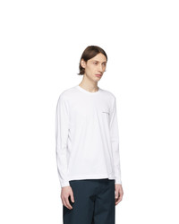 weißes Langarmshirt von Comme Des Garcons SHIRT