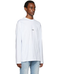 weißes Langarmshirt von MSGM