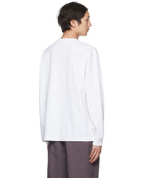 weißes Langarmshirt von Acne Studios