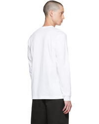 weißes Langarmshirt von Comme des Garcons Homme