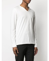 weißes Langarmshirt von Zadig & Voltaire