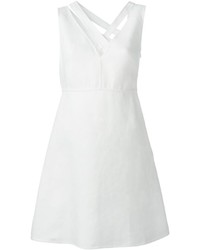 weißes Leinen Kleid von Valentino