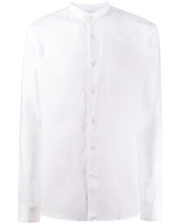 weißes Leinen Langarmhemd von PENINSULA SWIMWEA