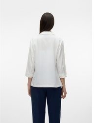 weißes Leinen Sakko von Vero Moda