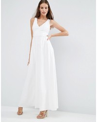 weißes Maxikleid von Asos