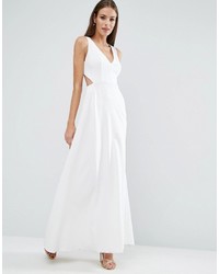 weißes Maxikleid von Asos