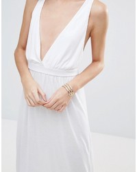 weißes Maxikleid von Asos