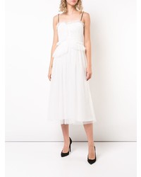 weißes Midikleid aus Tüll von Jason Wu Collection