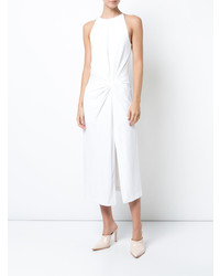 weißes Midikleid von Dion Lee