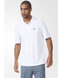 weißes Polohemd von adidas