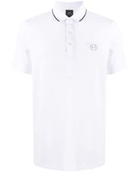 weißes Polohemd von Armani Exchange