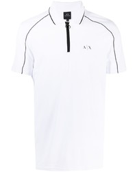 weißes Polohemd von Armani Exchange