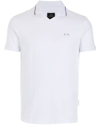 weißes Polohemd von Armani Exchange