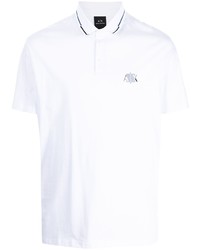 weißes Polohemd von Armani Exchange