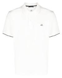 weißes Polohemd von C.P. Company