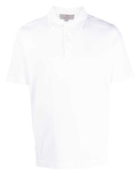 weißes Polohemd von Canali