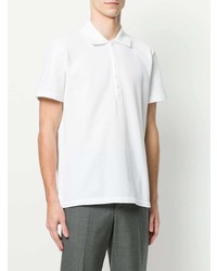 weißes Polohemd von Thom Browne