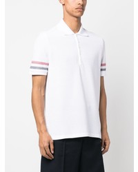 weißes Polohemd von Thom Browne