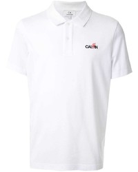 weißes Polohemd von CK Calvin Klein