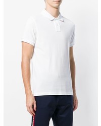 weißes Polohemd von Moncler