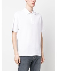 weißes Polohemd von Zegna