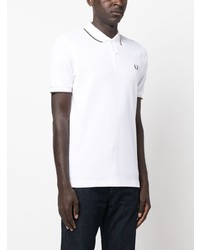 weißes Polohemd von Fred Perry