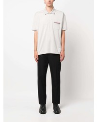 weißes Polohemd von Thom Browne