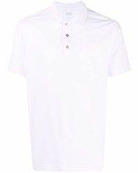 weißes Polohemd von Ea7 Emporio Armani