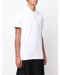 weißes Polohemd von Ea7 Emporio Armani