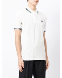 weißes Polohemd von Fred Perry