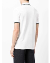 weißes Polohemd von Fred Perry