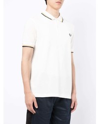 weißes Polohemd von Fred Perry