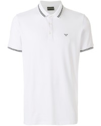 weißes Polohemd von Emporio Armani