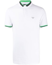 weißes Polohemd von Emporio Armani